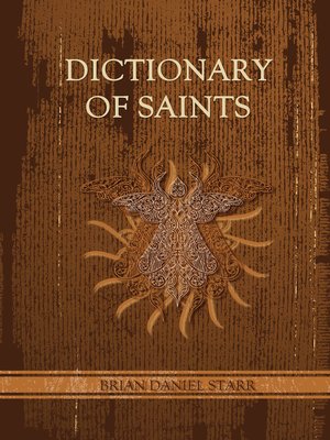 cover image of Dictionary of Saints
